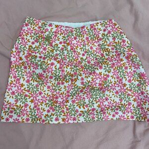 Princess Polly Floral Mini Skirt Size 4